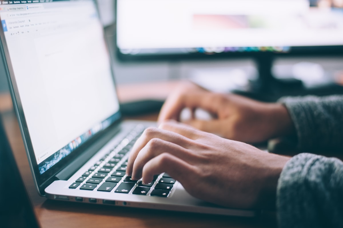 A business owner reviewing their website — the first step to knowing what needs fixing
